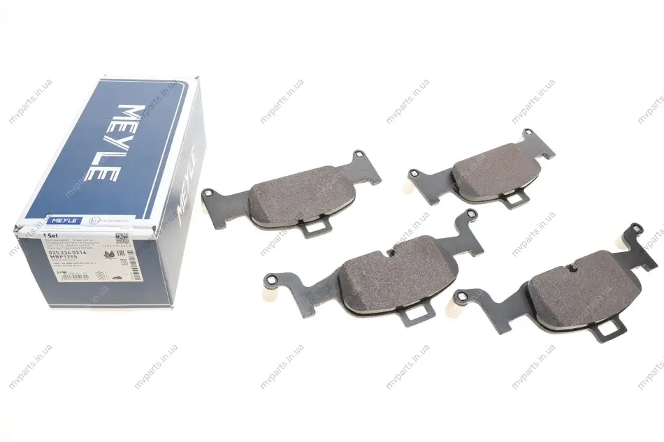 Колодки гальмівні (передні) Audi A4/A5/A6/A7/Q5 15- 025 224 0216 MEYLE 025-224-0216 (фото 1)