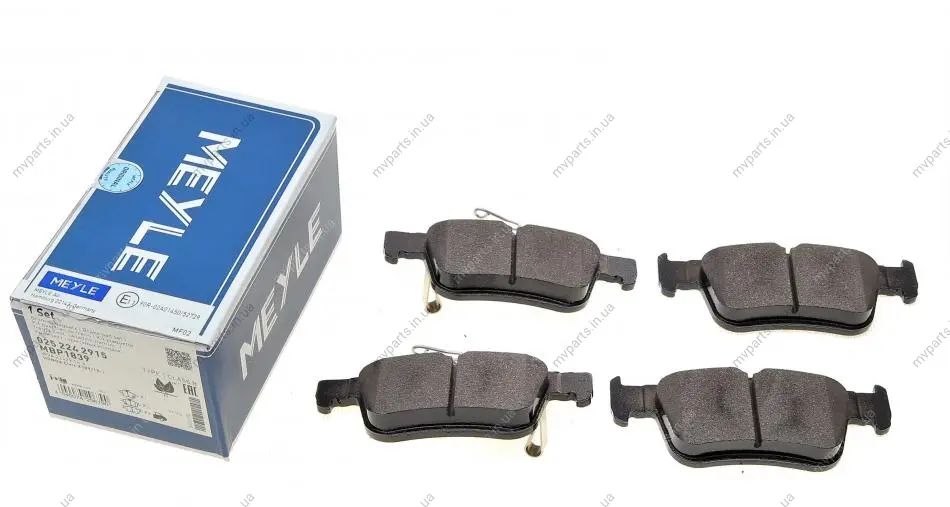 Колодки гальмівні (задні) Honda Civic 1.0-2.0 16V 13- 025 224 2915 MEYLE 025-224-2915 (фото 1)