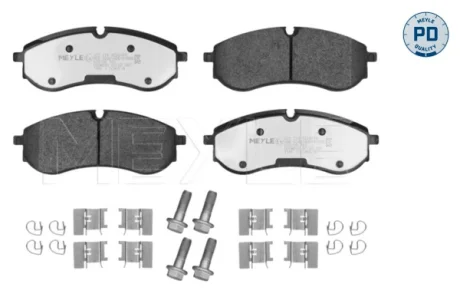 Колодки гальмівні (задні) VW Crafter 16- 025 224 9220/PD MEYLE 025-224-9220-PD