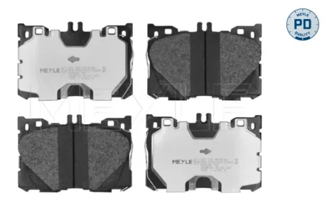 Колодки гальмівні (передні) MB C-class (W205/S205/C205)/E-class (W213) 16- 025 225 8618/PD MEYLE 025-225-8618-PD