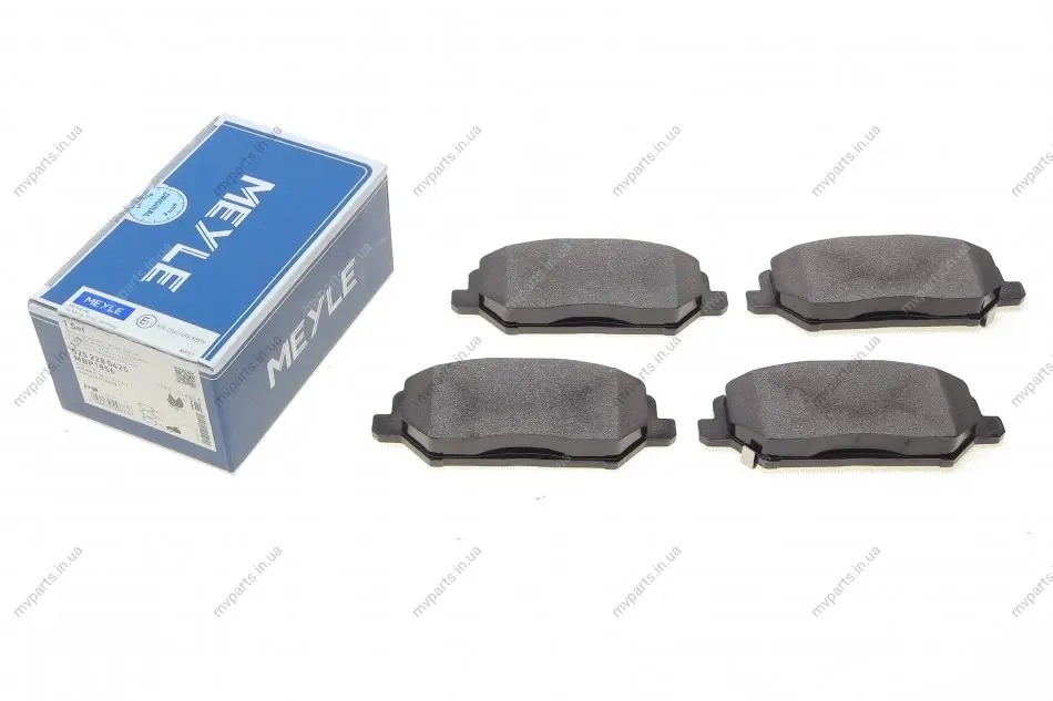 Колодки гальмівні (передні) Hyundai i30 16-/Kia Ceed 18- 025 228 0420 MEYLE 025-228-0420 (фото 1)
