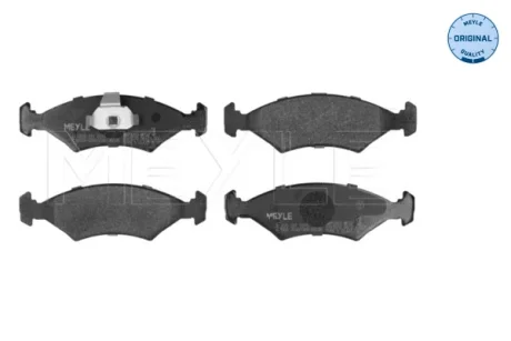Колодки гальмівні (передні) Ford Escort/Fiesta/Sierra 80-02 025 231 0315 MEYLE 025-231-0315