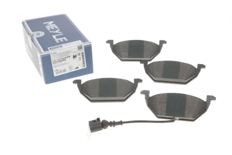 Колодки гальмівні (передні) VW Caddy 04- (з датчиком) Platinum 025 231 3119/PD MEYLE 025-231-3119-PD
