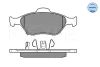 Колодки гальмівні (передні) Toyota Yaris 05- 025 232 0217/W MEYLE 025-232-0217-W (фото 3)
