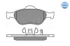 Колодки гальмівні (передні) Toyota Yaris 05- 025 232 0217/W MEYLE 025-232-0217-W (фото 4)