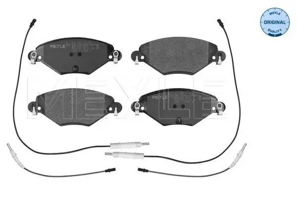 Колодки гальмівні (передні) Citroen C5 01- (з датчиком) 025 232 7717/W MEYLE 025-232-7717-W (фото 1)