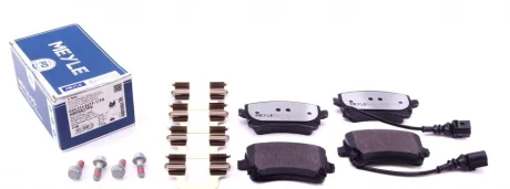 Колодки гальмівні (задні) VW T5 03- (TRW) 025 233 2617-1/PD MEYLE 025-233-2617-1-PD