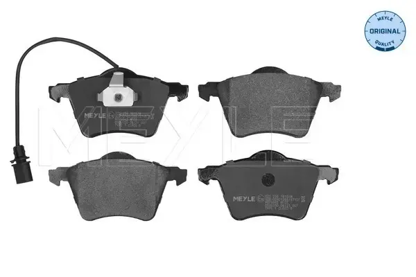 Колодки гальмівні (передні) Seat Alhambra/VW Sharan 1.8-1.9TDI 95-10 (Ate) 025 234 1819/W MEYLE 025-234-1819-W (фото 1)