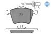 Колодки гальмівні (передні) Seat Alhambra/VW Sharan 1.8-1.9TDI 95-10 (Ate) 025 234 1819/W MEYLE 025-234-1819-W (фото 2)