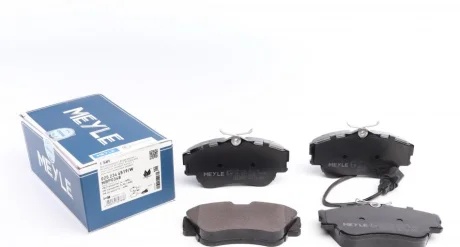 Колодки гальмівні (передні) VW T4 1.9-2.5TDI (TRW) (з датчиком) 025 234 4519/W MEYLE 025-234-4519-W