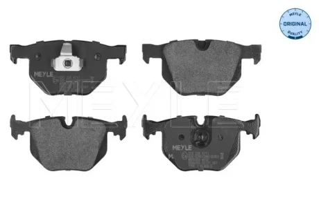 Колодки гальмівні (задні) BMW 7 (E65/E66/E67) 01-08 (Ate) M54/M57/N52/N62 025 234 4717 MEYLE 025-234-4717