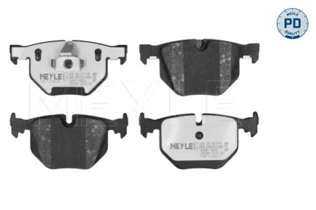 Колодки гальмівні (задні) BMW 7 (E65/E66/E67) 01-08 (Ate) 025 234 4717/PD MEYLE 025-234-4717-PD