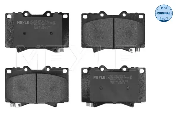 Колодки гальмівні (передні) Toyota Land Cruiser 90- (Sumitomo) 025 235 2415/W MEYLE 025-235-2415-W (фото 1)