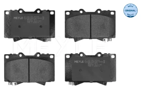 Колодки гальмівні (передні) Toyota Land Cruiser 90- (Sumitomo) 025 235 2415/W MEYLE 025-235-2415-W