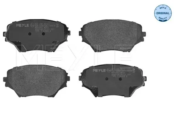 Колодки гальмівні (передні) Toyota Rav 4 II 00-05 025 235 8517 MEYLE 025-235-8517 (фото 1)