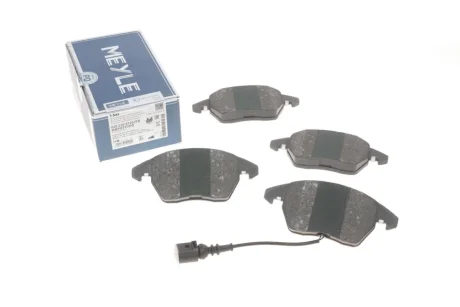 Колодки гальмівні (передні) VW Caddy III/Golf/Jetta/Passat/Skoda Fabia/Octavia/SuperB 04- 025 235 8720/PD MEYLE 025-235-8720-PD