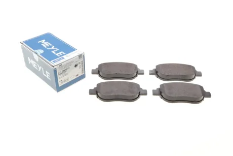 Колодки гальмівні (передні) Citroen Berlingo 00-11/C4 1.6 THP/VTi 04-/Peugeot 207/307 02- (Bosch) 025 236 0019 MEYLE 025-236-0019