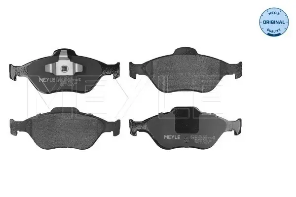 Колодки гальмівні (передні) Ford Fiesta 95-10/Fusion/Ka 02-12/Puma/Mazda 121 96-03/Mazda 2 03-07 025 236 0418 MEYLE 025-236-0418 (фото 1)