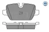 Колодки гальмівні (задні) BMW 3 (E90-E92) 05-12 (TRW) 025 236 2316/PD MEYLE 025-236-2316-PD (фото 3)