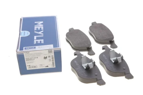 Колодки гальмівні (передні) Ford Focus II-III/Kuga/Connect/Mazda 3/5/Volvo C30/C70/S40 03- 025 237 2318 MEYLE 025-237-2318