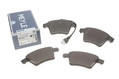 Колодки гальмівні (передні) VW T5 03- (18mm/17.6mm) 025 237 4618/W MEYLE 025-237-4618-W