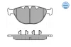 Колодки гальмівні (передні) BMW 5 (E60)/6 (E63)/7 (E65/E66/E67) 04- 025 237 9120 MEYLE 025-237-9120 (фото 2)