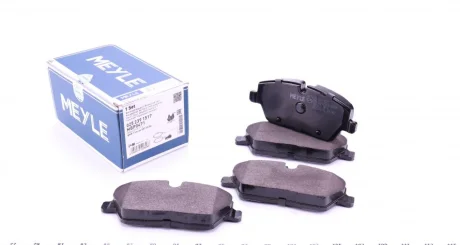 Колодки гальмівні (передні) BMW 1 (E87) 03-12 025 239 1517 MEYLE 025-239-1517