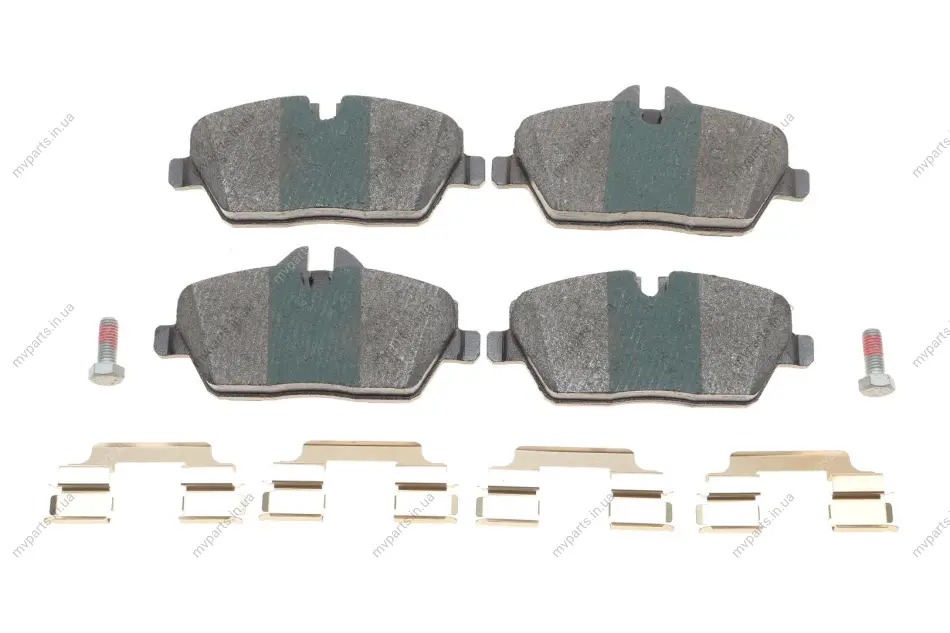 Колодки гальмівні (передні) BMW 1 (E81/E82/E87/E88) 04-13/2 (F45) 14-18 (PREMIUM) 025 239 1517/PD MEYLE 025-239-1517-PD (фото 1)