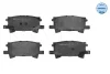 Колодки гальмівні (задні) Lexus RX 03-08 025 239 6715 MEYLE 025-239-6715 (фото 1)