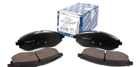 Колодки гальмівні (передні) Daewoo Lanos (Akebono) 025 239 7417 MEYLE 025-239-7417