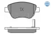 Колодки гальмівні (передні) Opel Corsa D 06- 025 239 8217/W MEYLE 025-239-8217-W (фото 2)
