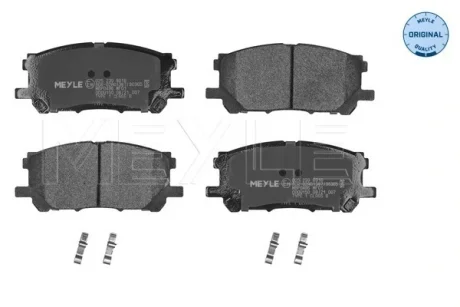 Колодки гальмівні (передні) Lexus RX 03- (140.8x59.5) 025 239 8916 MEYLE 025-239-8916