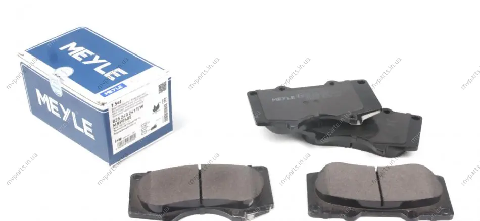 Колодки гальмівні (передні) Toyota Land Cruiser 02- 025 240 2417/W MEYLE 025-240-2417-W (фото 1)