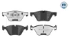 Колодки гальмівні (передні) BMW 1 (E81/E82)/3 (E90-E93)/X1 (E84)/Z4 (E89) 04-16 (PREMIUM) 025 240 9620/PD MEYLE 025-240-9620-PD (фото 1)