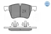 Колодки гальмівні (передні) MB GL-class (X164)/M-class (W164)/R-class (W251/V251) 06-14 (Ate) 025 241 5120 MEYLE 025-241-5120 (фото 2)