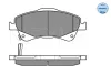 Колодки гальмівні (передні) Toyota Avensis 1.6-2.0 D-4D 08- (Bosch) Q+ 025 242 0419/W MEYLE 025-242-0419-W (фото 3)