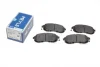 Колодки гальмівні (передні) Renault Latitude/Nissan Juke/Cube 09-/Tiida 07-12/Suzuki SX4 06- 025 242 8016/W MEYLE 025-242-8016-W (фото 1)