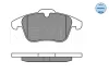Колодки гальмівні (передні) Citroen C5/ Peugeot 407/508 08- (ATE) 025 243 3218 MEYLE 025-243-3218 (фото 2)