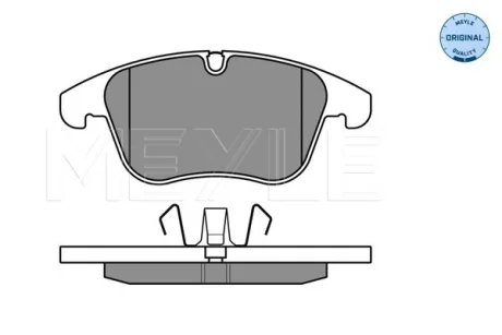 Колодки гальмівні (передні) Citroen C5/ Peugeot 407/508 08- (ATE) 025 243 3218 MEYLE 025-243-3218