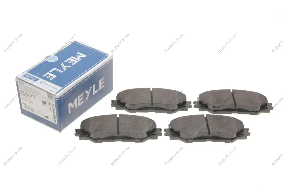 Колодки гальмівні (передні) Toyota RAV4 III 06-/Auris 07- 025 243 3617 MEYLE 025-243-3617 (фото 1)