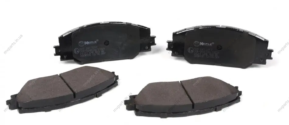 Колодки гальмівні (передні) Toyota RAV4 2.0-3.5/Auris 1.8 05- 025 243 3717 MEYLE 025-243-3717 (фото 1)