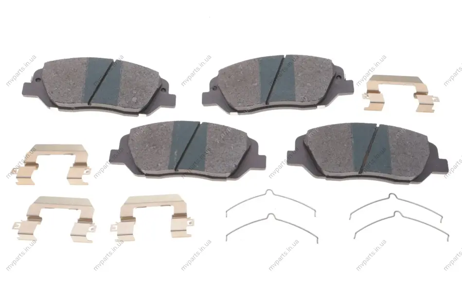 Колодки гальмівні (передні) Hyundai Santa Fe II/III/Genesis 06-/Kia Sorento/Ssangyong Korando 09- (PREMIUM) 025 243 5117/PD MEYLE 025-243-5117-PD (фото 1)