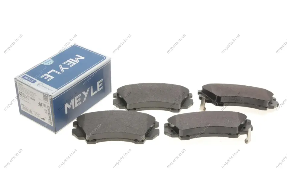 Колодки гальмівні (передні) Opel Astra J 12-/Insignia 08- 025 244 1219/W MEYLE 025-244-1219-W (фото 1)