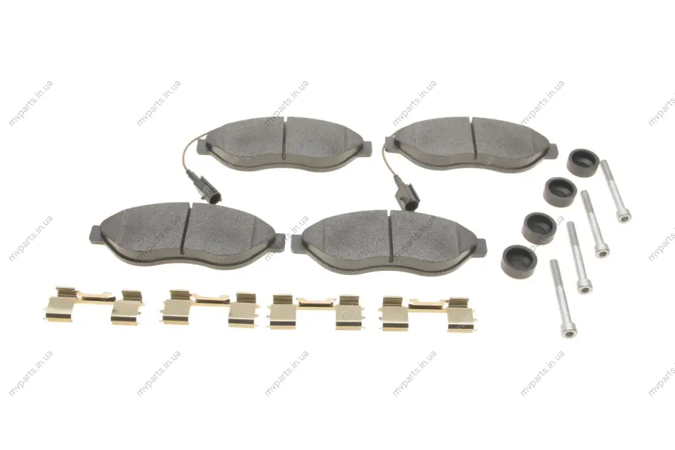 Колодки гальмівні (передні) Citroen Jumper/Fiat Ducato/Peugeot Boxer 06- (Platinum) 025 244 6819-2/PD MEYLE 025-244-6819-2-PD (фото 1)