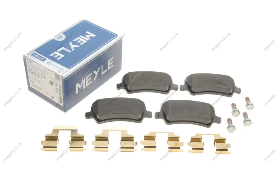 Колодки гальмівні (задні) Ford Galaxy/S-Max 06-15/Volvo S60/S80/V60/V70/XC60/XC70 08- 025 244 9617/PD MEYLE 025-244-9617-PD (фото 1)