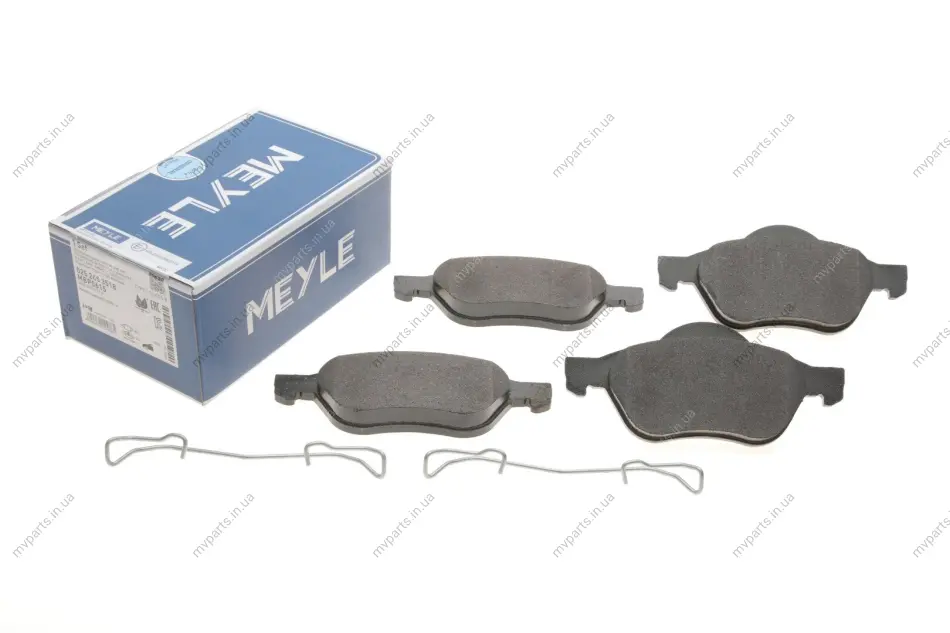Колодки гальмівні (передні) Renault Megane II/Scenic II 1.4-2.0D 02- 025 245 3518 MEYLE 025-245-3518 (фото 1)