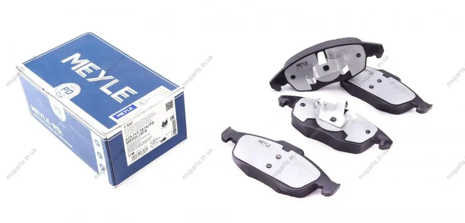 Колодки гальмівні (передні) Citroen Berlingo/Peugeot Partner 08- 025 245 3818/PD MEYLE 025-245-3818-PD (фото 1)