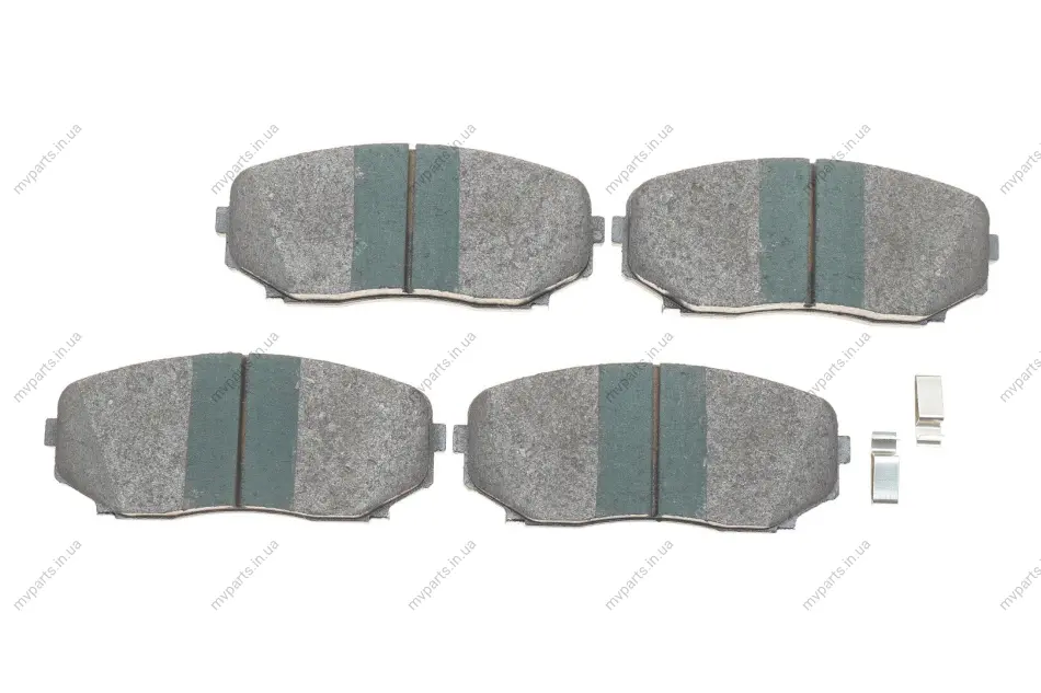 Колодки гальмівні (передні) Mazda CX-7 06-14/CX-9/Ford USA Edge 06- (з аксесуарами) (PREMIUM) 025 245 4417/PD MEYLE 025-245-4417-PD (фото 1)