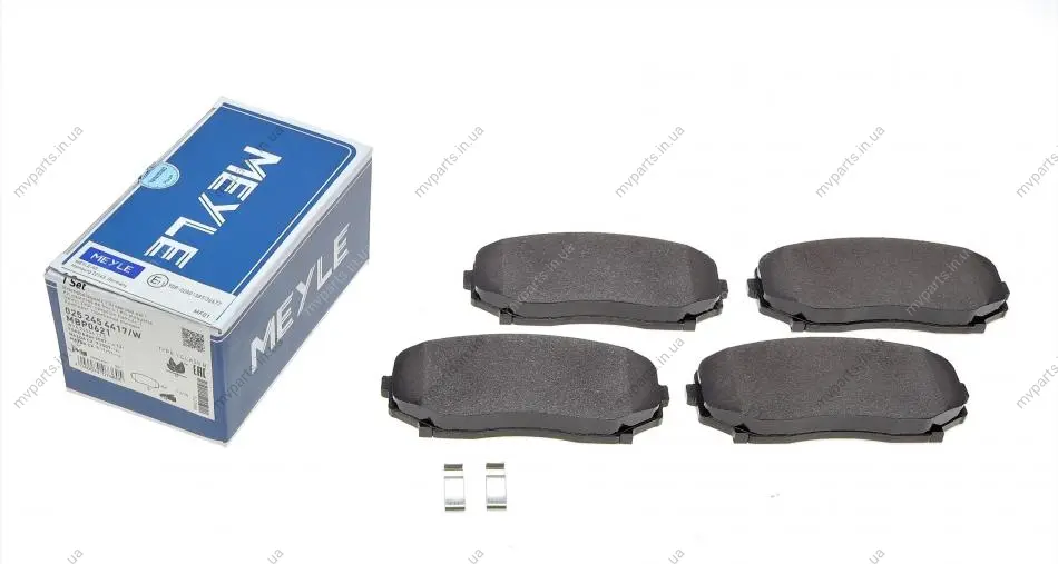Колодки гальмівні (передні) Mazda CX-7/CX-9 06-/Mitsubishi Eclipse/Outlander 17- (Sumitomo) 025 245 4417/W MEYLE 025-245-4417-W (фото 1)