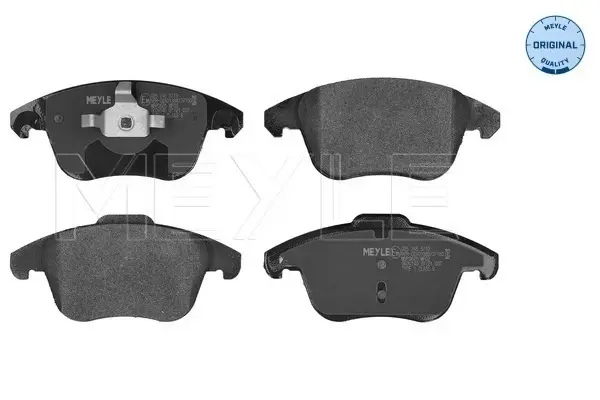 Колодки гальмівні (передні) Citroen C4 06-/Peugeot 3008/5008 09- (Ate) 025 245 5719 MEYLE 025-245-5719 (фото 1)